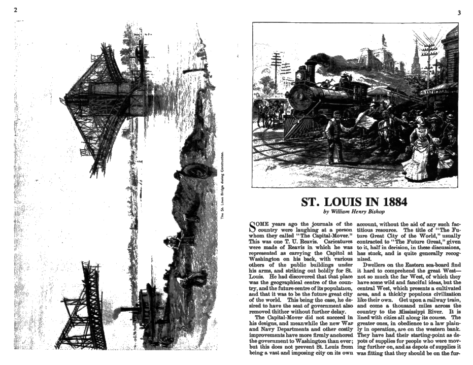 Saint Louis in 1884: "the future great city of the world." vist0024b